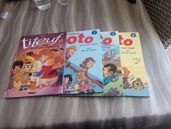 Lot bd rigolo Titeuf/Toto