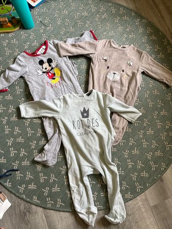 Lot de 3 pyjamas 18 mois