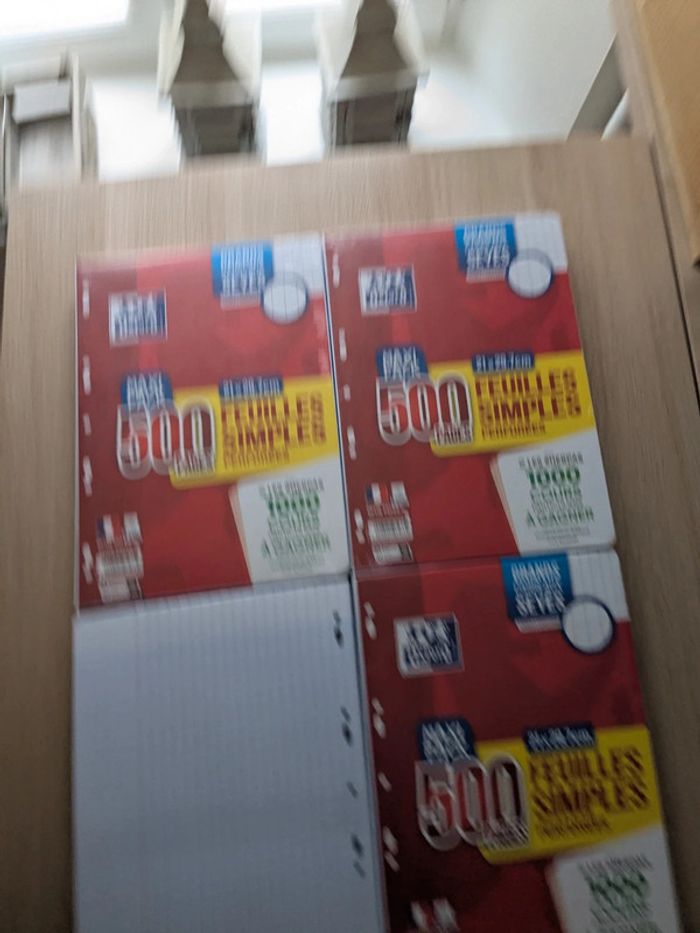 2000 feuilles simples (4 paquets) - photo numéro 2