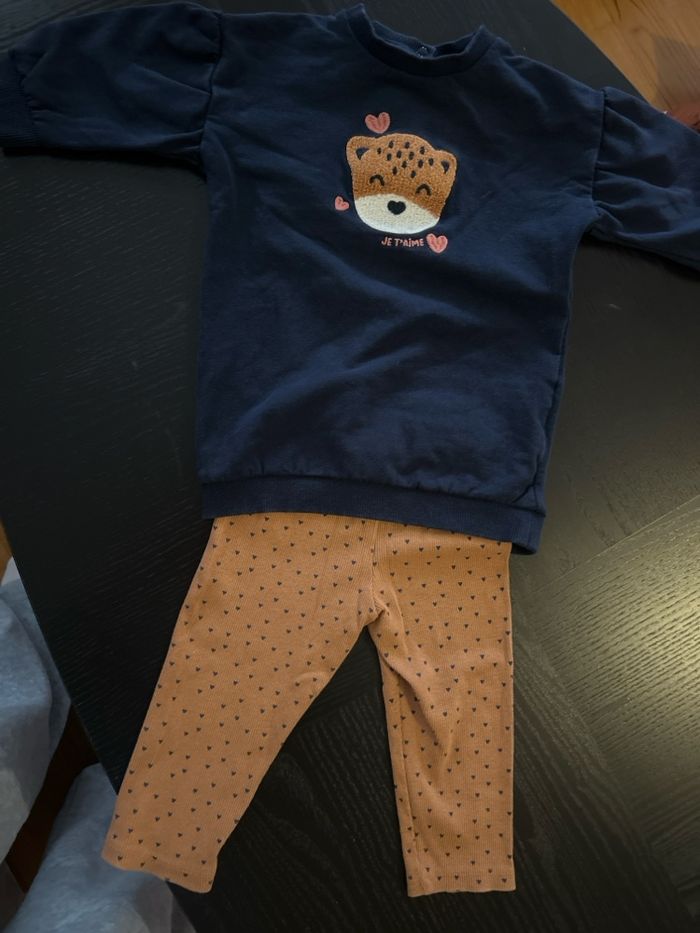 Ensemble la redoute fille 18 mois