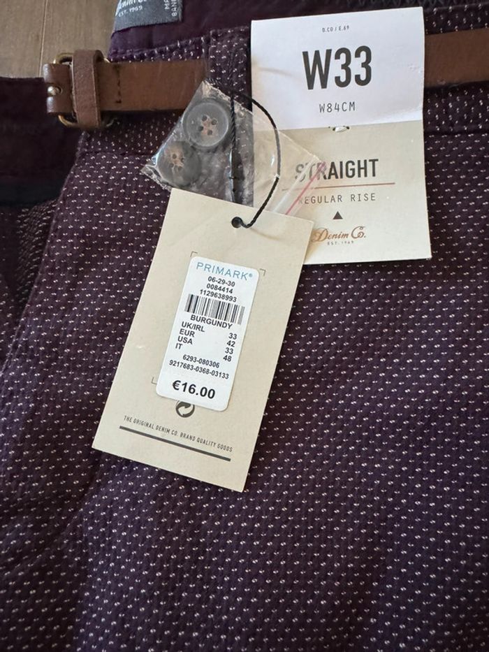 Bermuda primark straight violet taille 33 - photo numéro 7