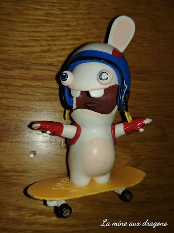 Figurine Lapins crétins 2012 together ubisoft skate