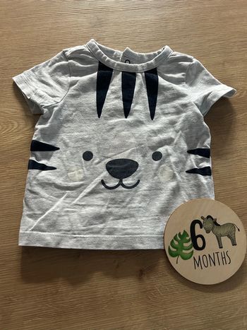 T shirt gris tigre 🐯