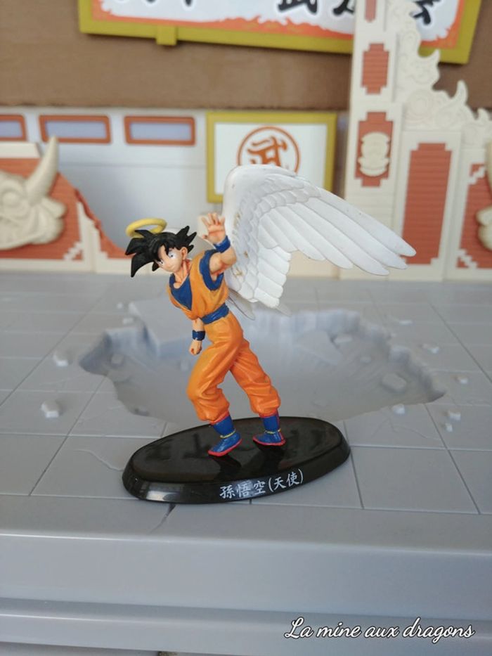 Figurine Gashapon soul hyper figuration Goku Aile ange Dragon Ball figure angel