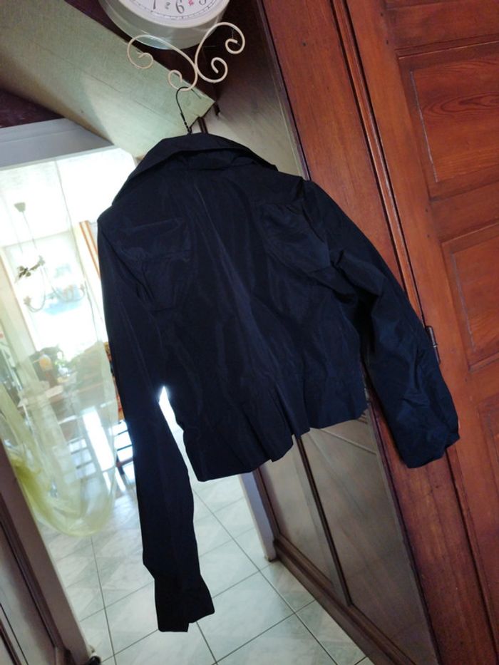 Veste bombers noire col rond vintage M/38 y2k - photo numéro 10