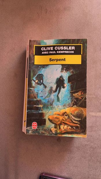 Livre Clive Cussler  Serpent