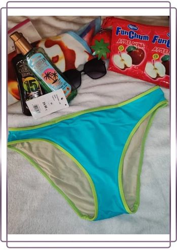 Culotte maillot de bain red point