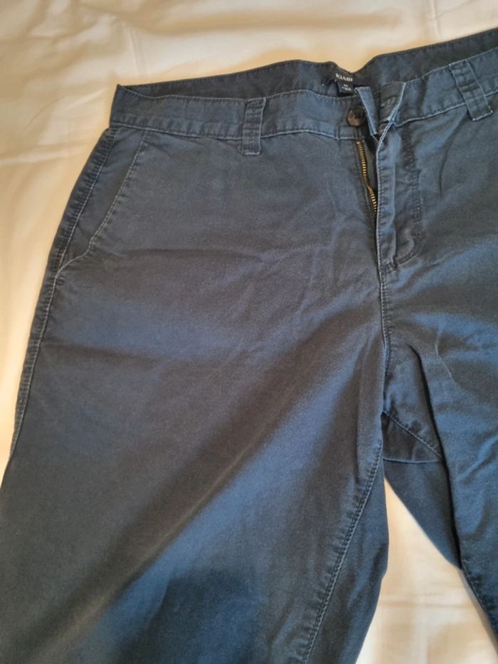 short chino kiabi bleu - photo numéro 3