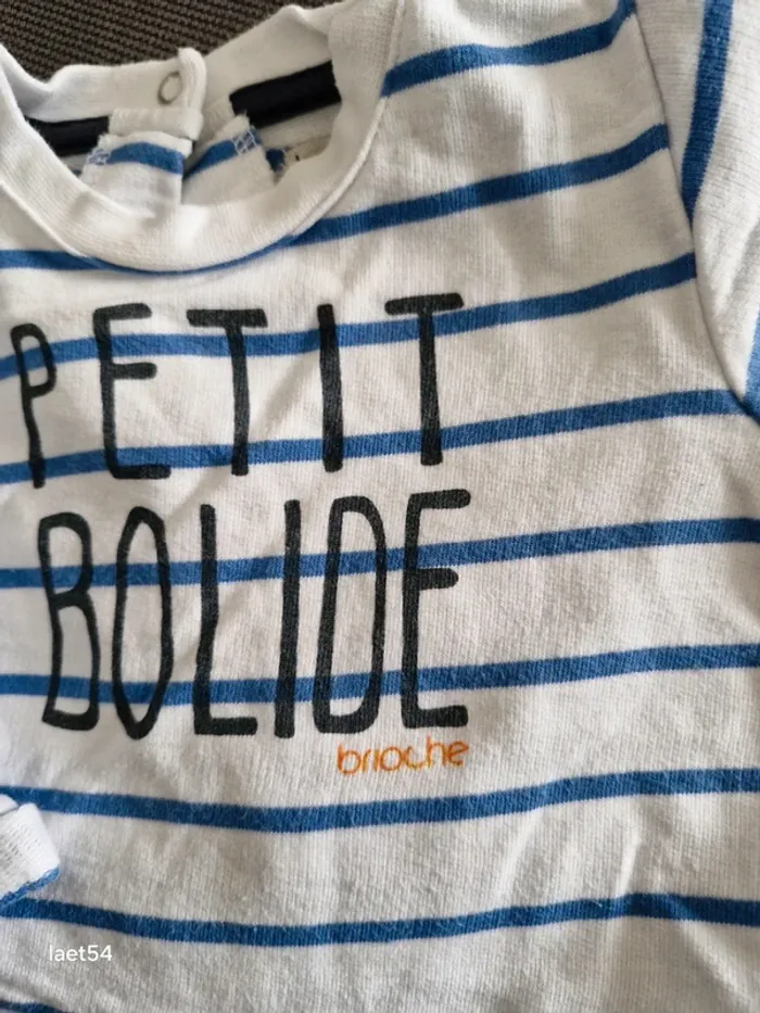 Polo à  pression pour bébé - photo numéro 2