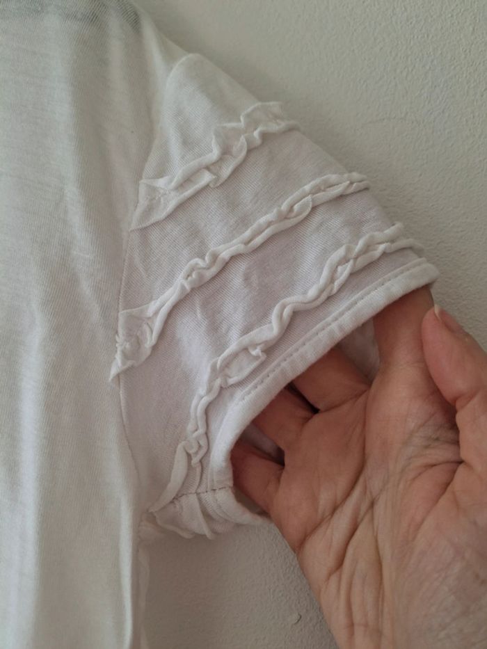 Bolero blanc manches courtes - photo numéro 3