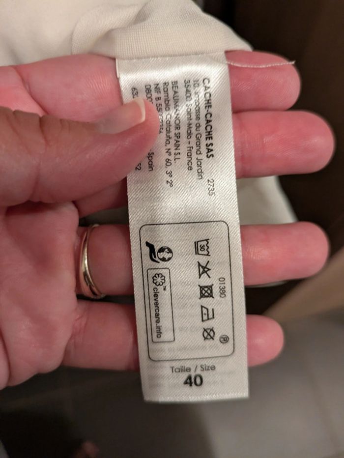 Robe cache cache T40 - photo numéro 3
