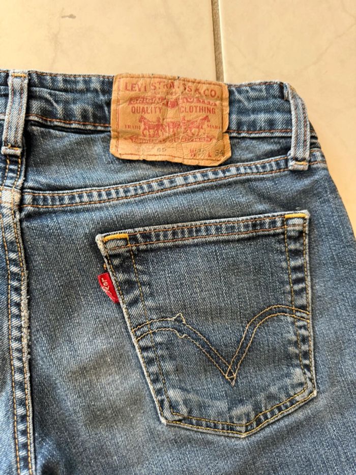 Short en jean denim Levis vintage USA style taille 36 très bon état - photo numéro 5