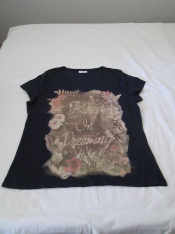 Tee-shirt Yessica marine 