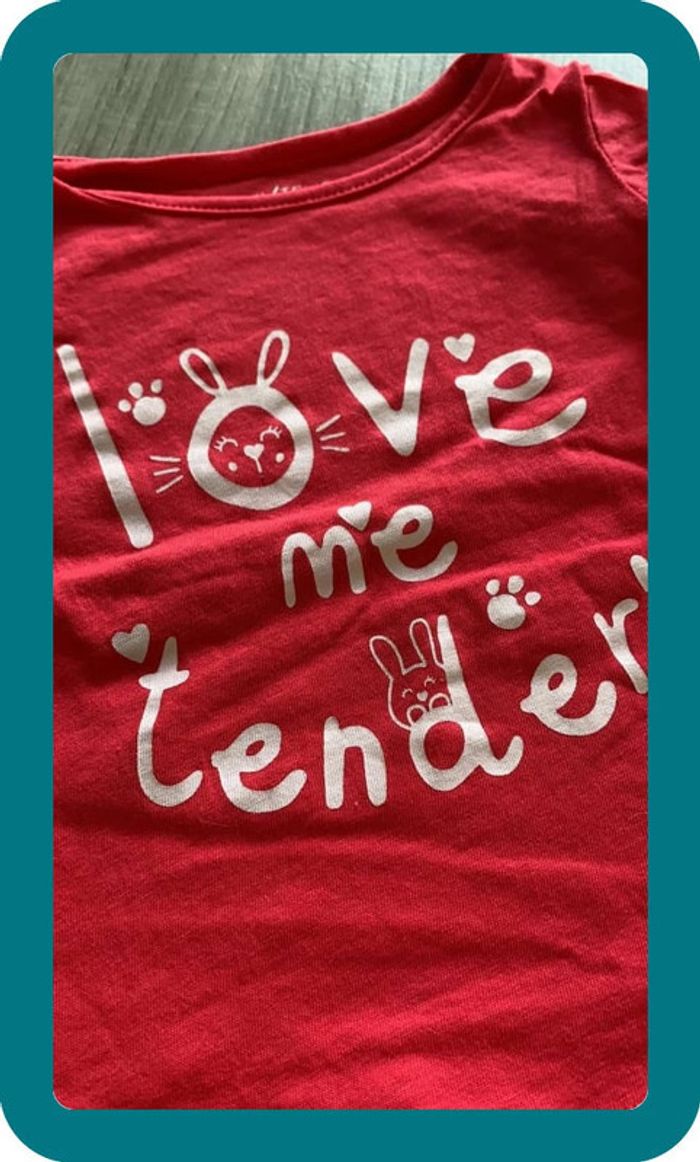 T-shirt manches longues 80 cm - photo numéro 2