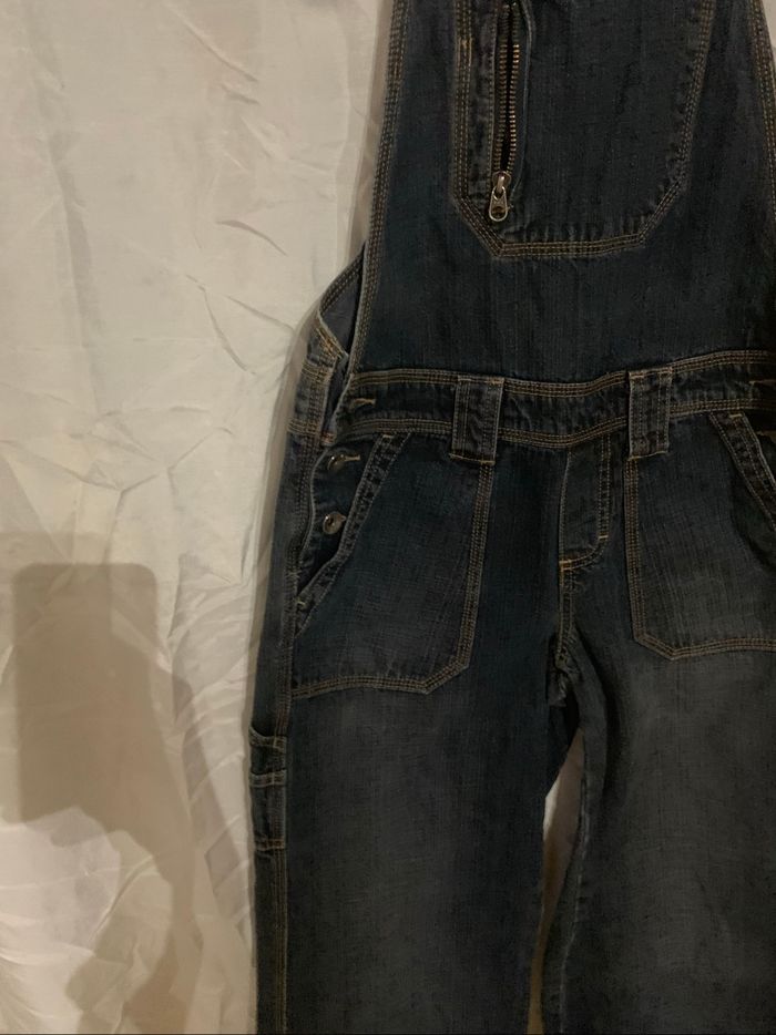 Salopette jean Esprit taille 36 jambes larges régular tres bon état - photo numéro 8