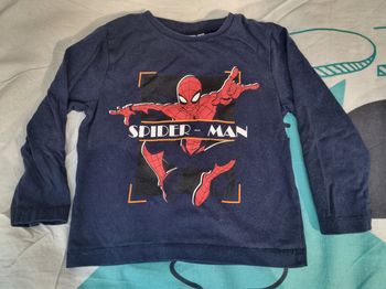 Tshirt manches longues Spider Man 3ans