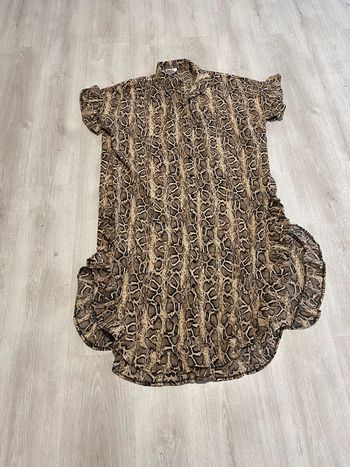 Robe léopard taille unique