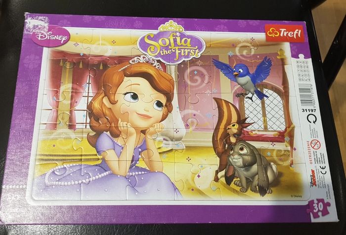 Puzzle princesses Sofia 30 pièces