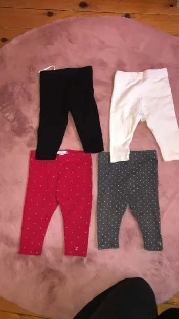 Lot de 4 leggings