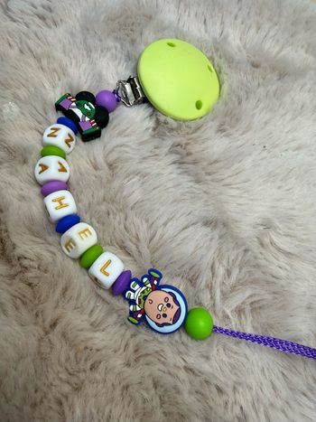 Attache tétine toy story 