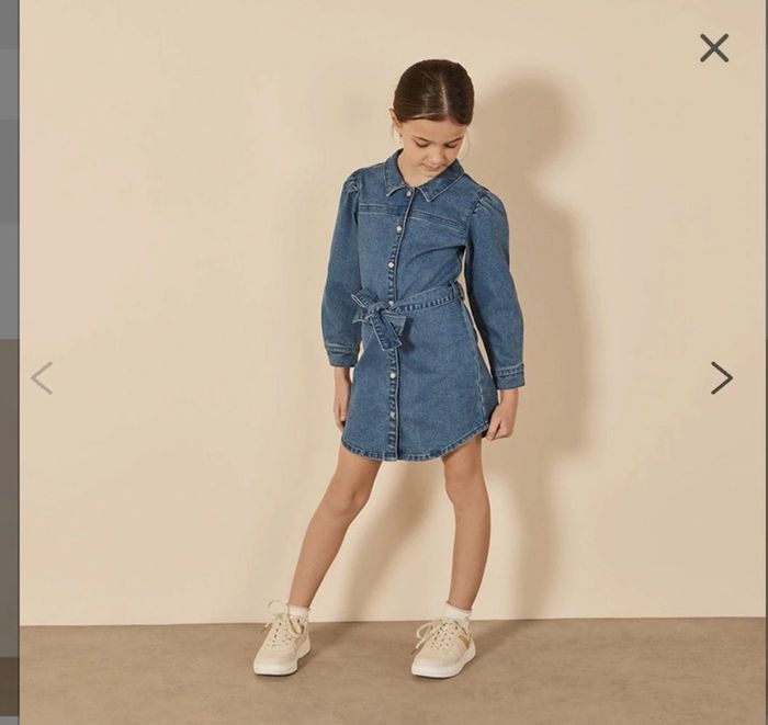 Robe en jeans orchestra 8 ans