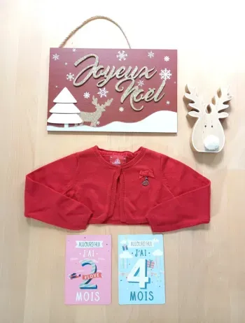 Boléro Noël Sergent Major 24 mois 🎄