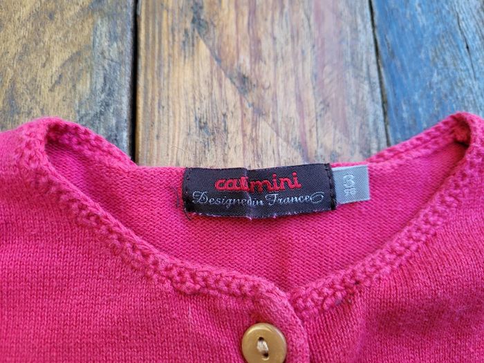 Superbe gilet Catimini rayé multicolore, 3 ans - photo numéro 4