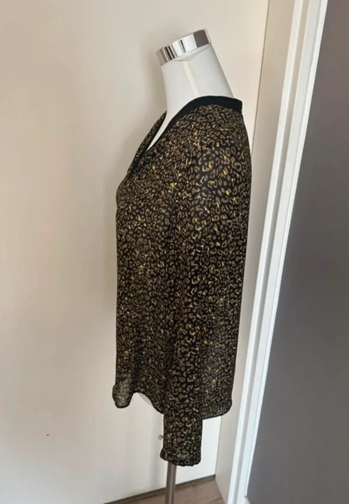One step, Blouse haut top imprimé femme, taille 36 - photo numéro 4