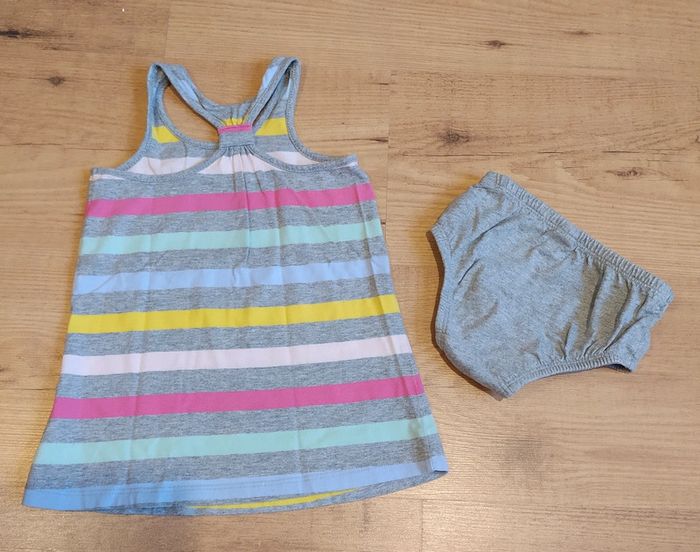 Ensemble fille été baby gap 6/12 mois - photo numéro 6
