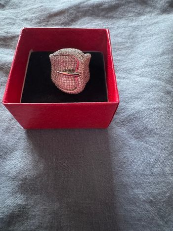 Bague argent taille 52