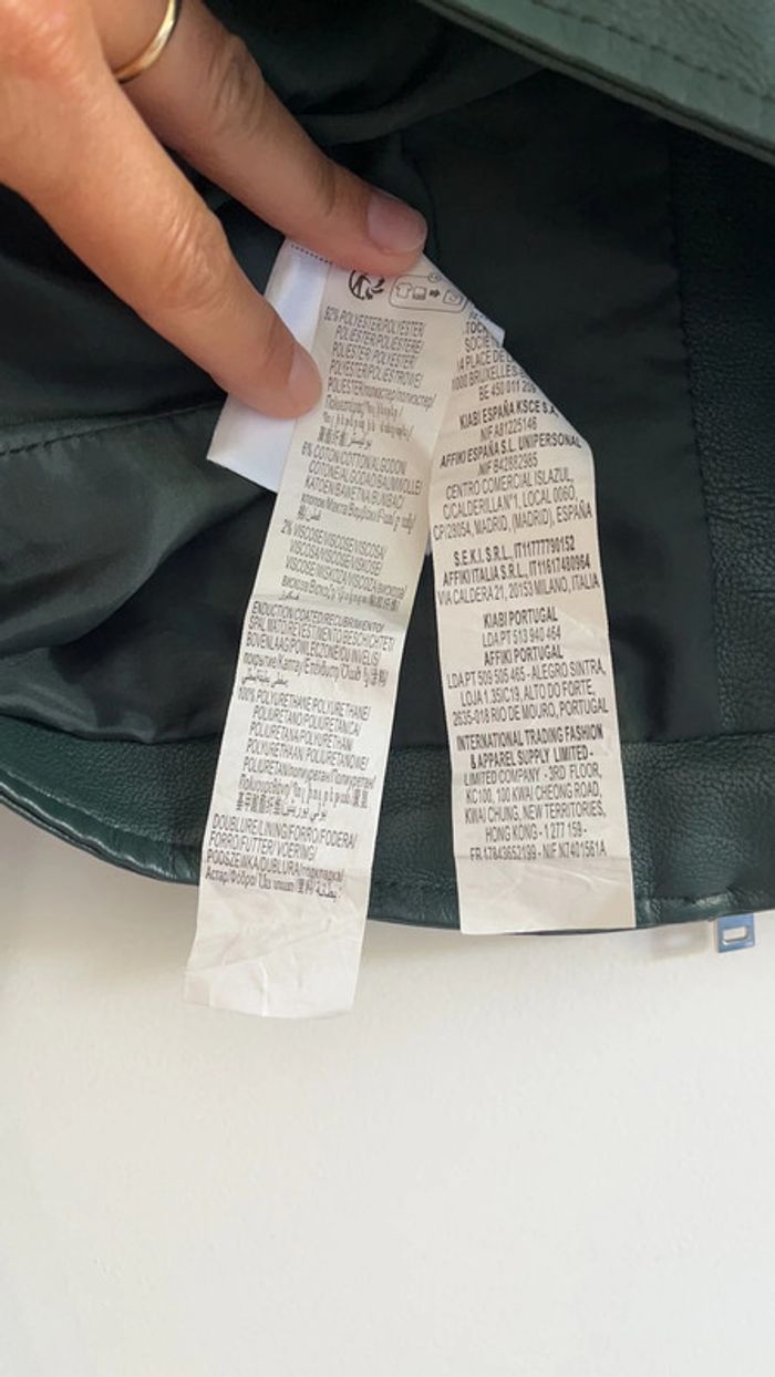 Veste simili cuir neuve - photo numéro 5