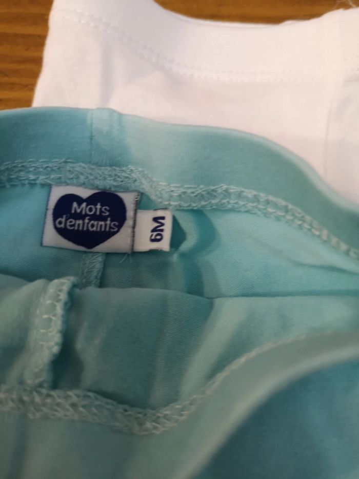 Lot 2 legging 6mois - photo numéro 2