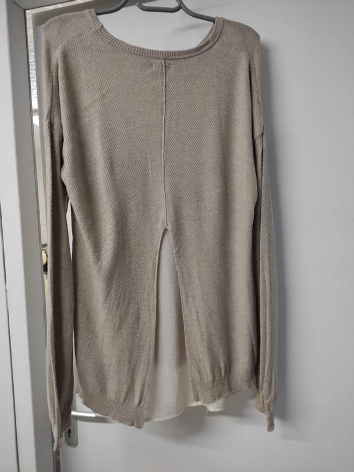Pull beige - photo numéro 2