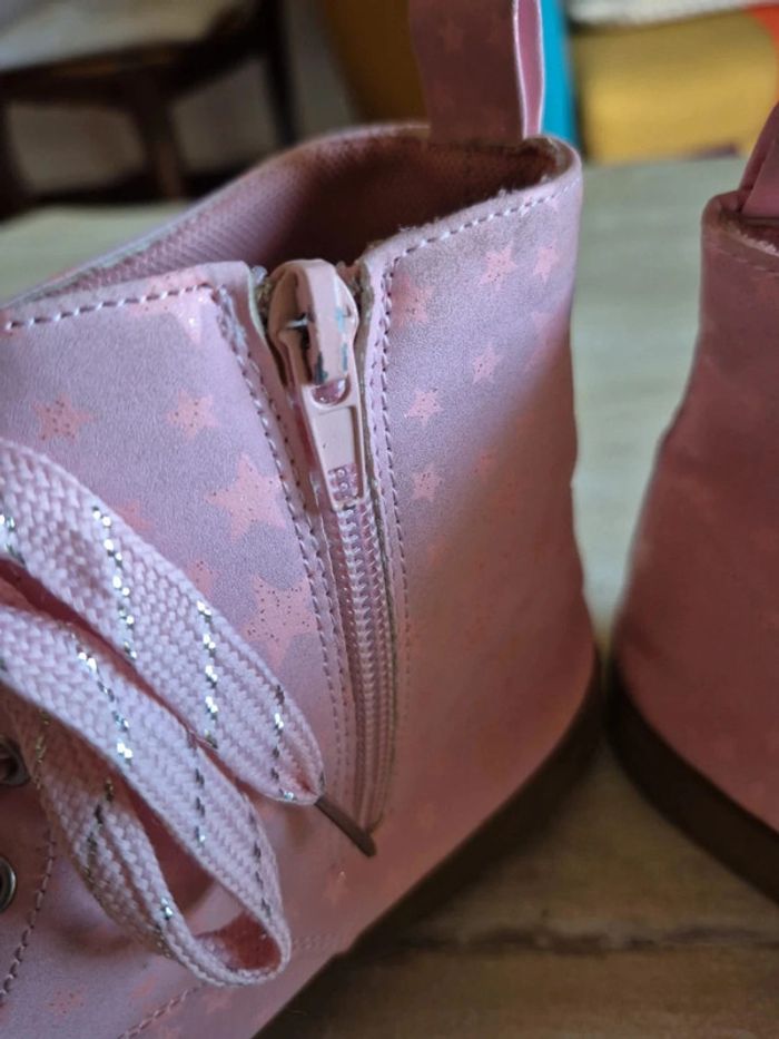 Petite bottines motif etoile - photo numéro 5