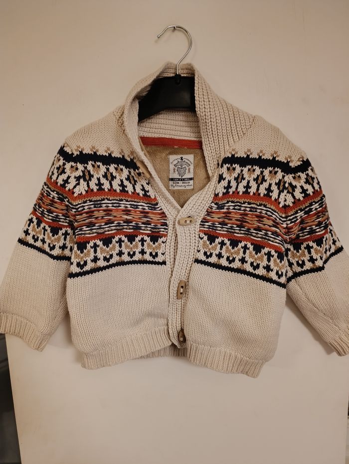 Gillet et pull garçon 24 mois lot de 3 - photo numéro 5