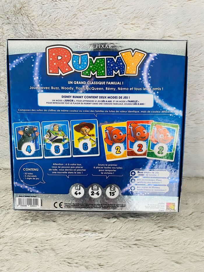 Jeu de société Rummy Disney - photo numéro 2