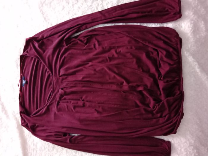 Haut bordeaux - grossesse taille 38-40