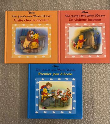 3 livres Winnie l’ourson