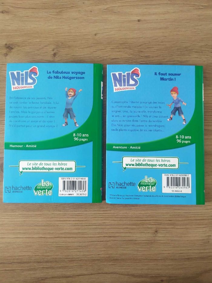 Livre enfant, Nils holgersson, Le fabuleux voyage de Nils holgersson, Hachette Jeunesse, TBE - photo numéro 2