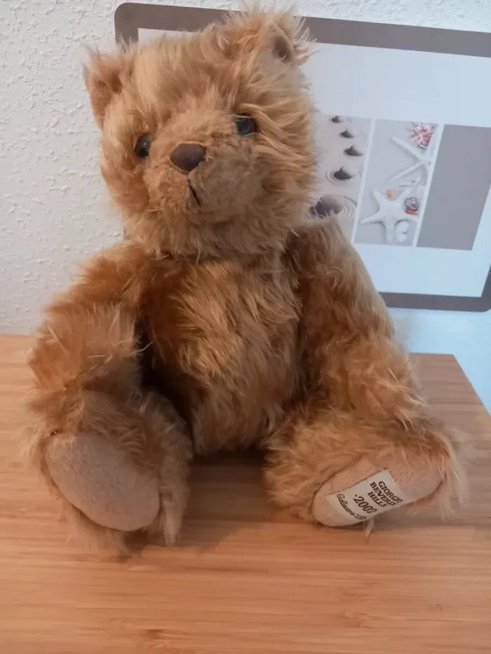 Peluche ours giorgio beverly hills 35cm - photo numéro 3