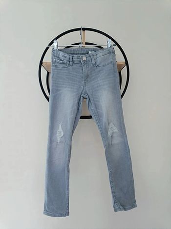 6-7 ans pantalon jean skinny destroy h&m