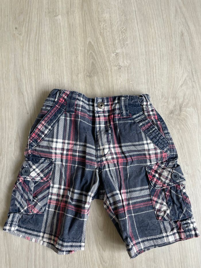 Bermuda à carreaux garçon TAO 3 ans