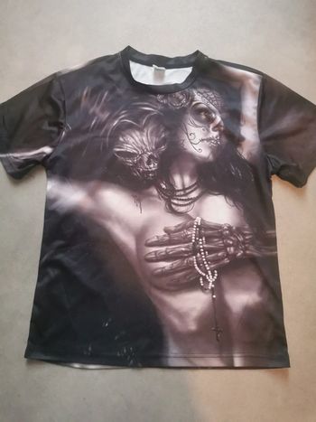 Tee shirt tête de mort