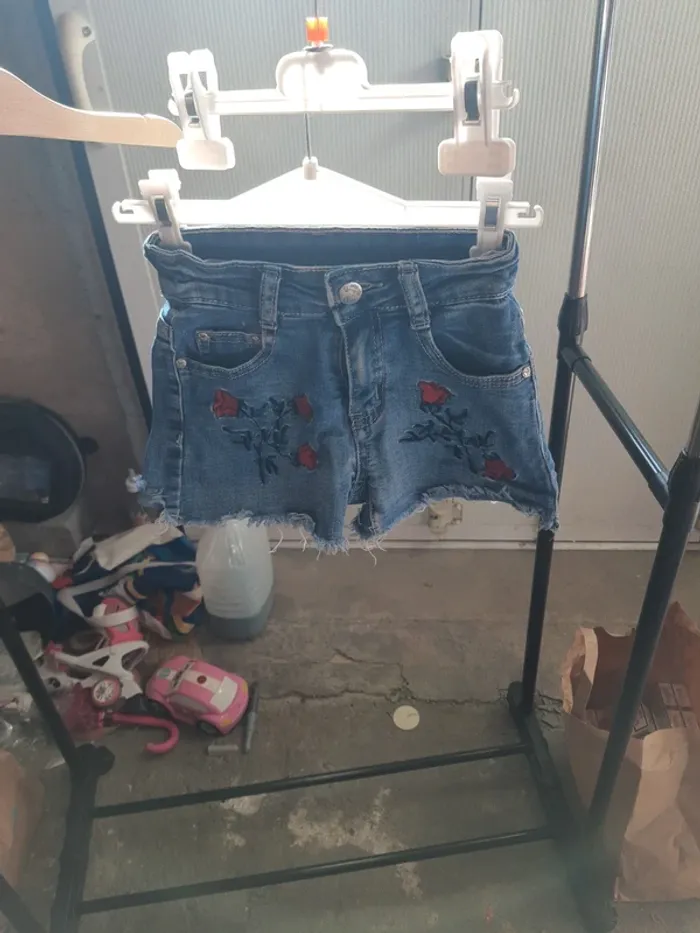 Short en jeans 4ans