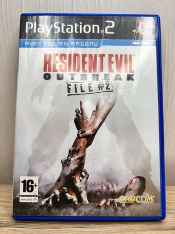 Jeux PlayStation sony PS2 resident evil outbreak file #2 complet