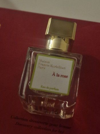 Parfum a la rose  francis kurkdjian femme