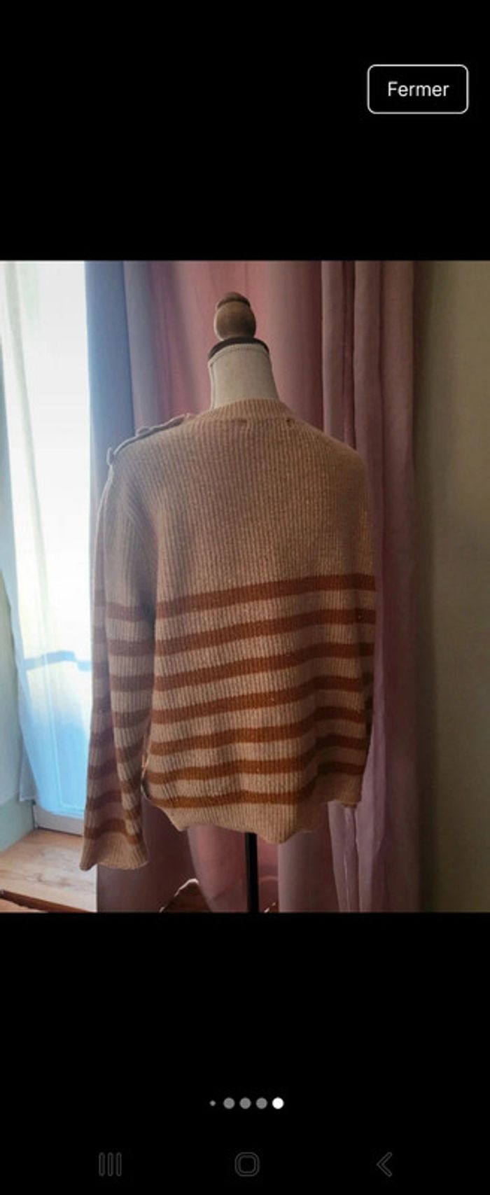 Pull rayée - photo numéro 2