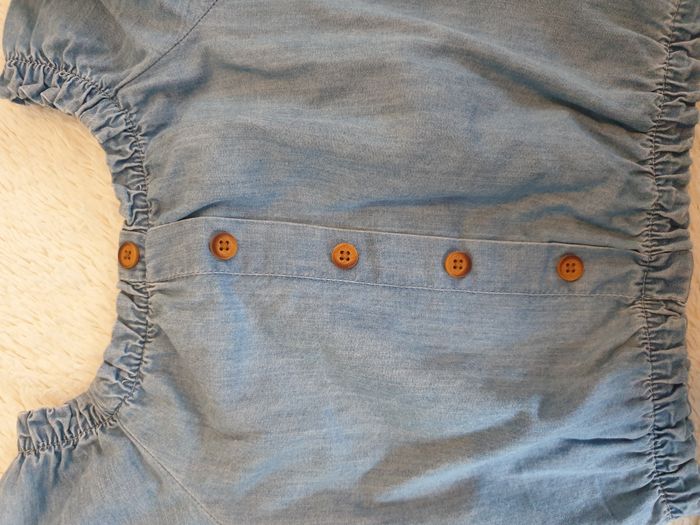 Chemise / Haut jeans boutonné - T92 - C&A - photo numéro 3