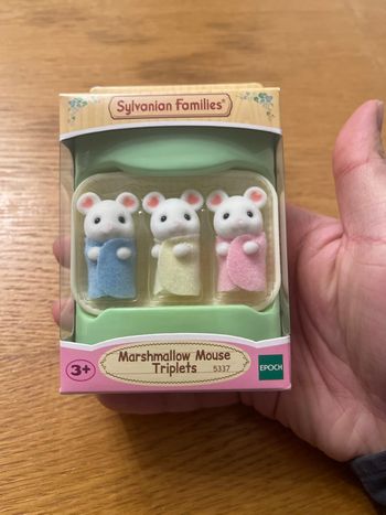 Les triplés souris marshmallow - Sylvanian Families