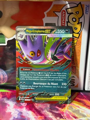 Pokémon Méga-Ectoplasma EX 056/094 Flammes fantasmagoriques - ME.02